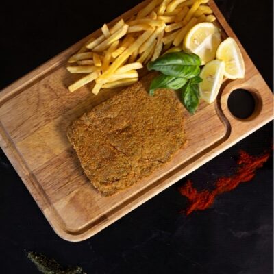 Milanesa de Ternera Con Papas Fritas