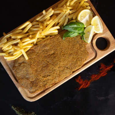 Milanesa de Ternera XL C/ Papas Fritas
